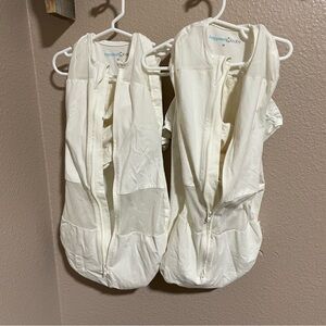 Bundle of two Happiest Baby snoo sack sleep swaddles